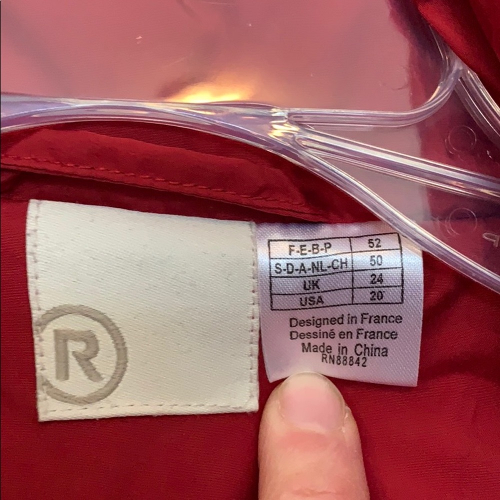Redoute red coat - Picture 8 of 8